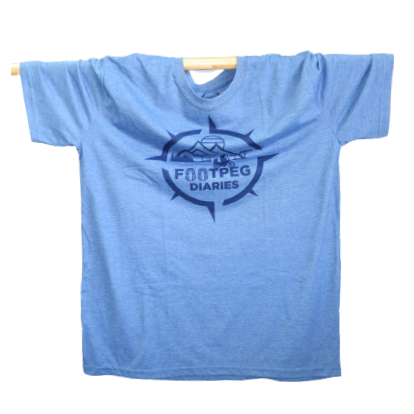 Footpeg Diaries T-shirt - Blue