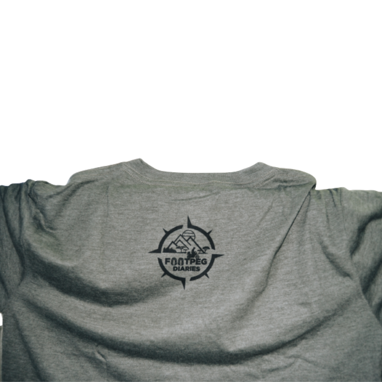 Footpeg Diaries T-shirt  - Cargo Green