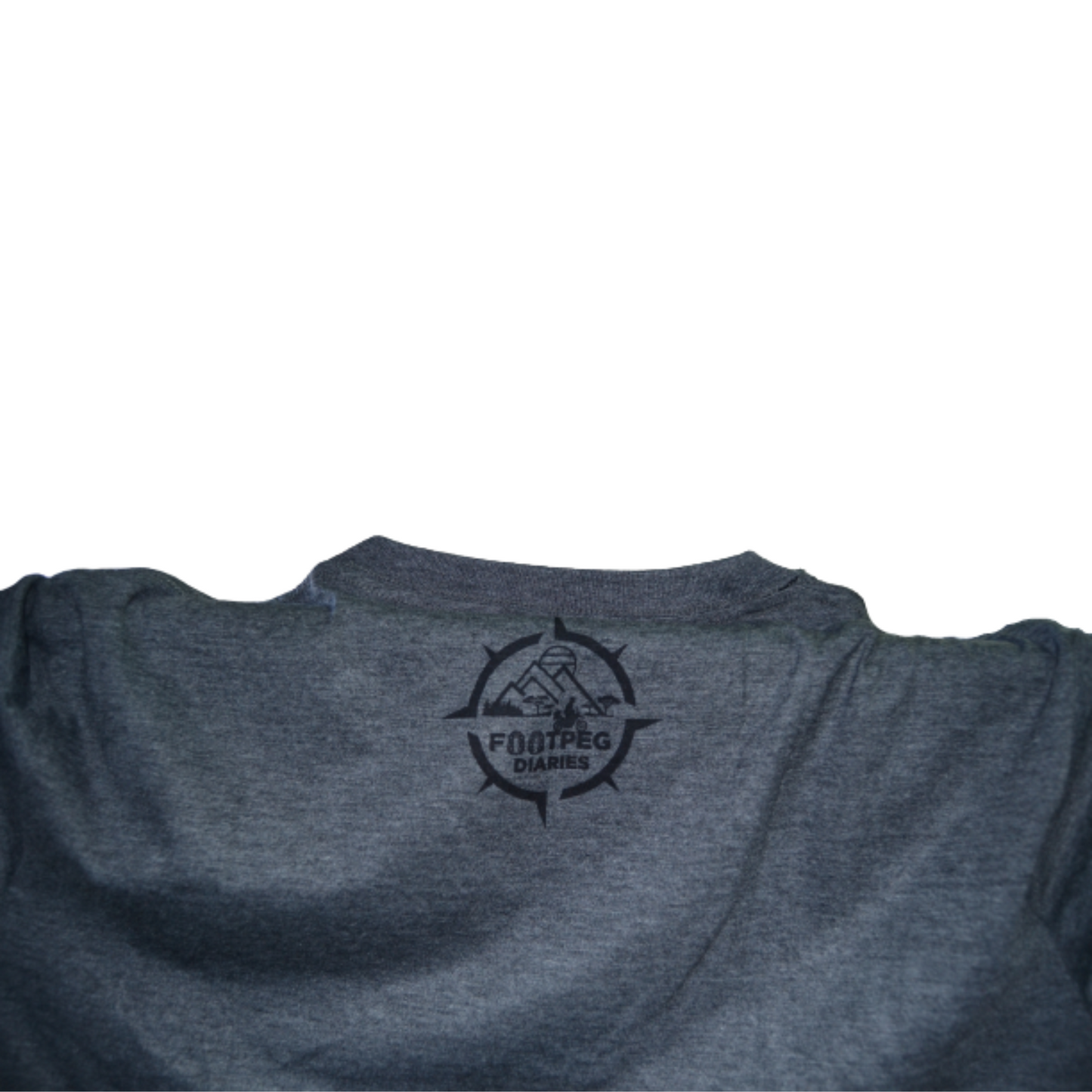 Footpeg Diaries T-shirt  - Charcoal Grey