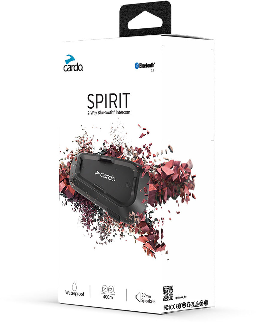 Cardo Spirit Communication System Single Pack