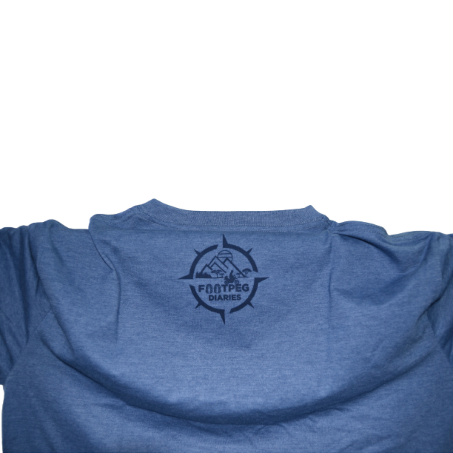 Footpeg Diaries T-shirt  - Blue