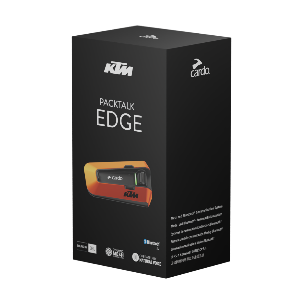 Cardo KTM PackTalk Edge Headset Single